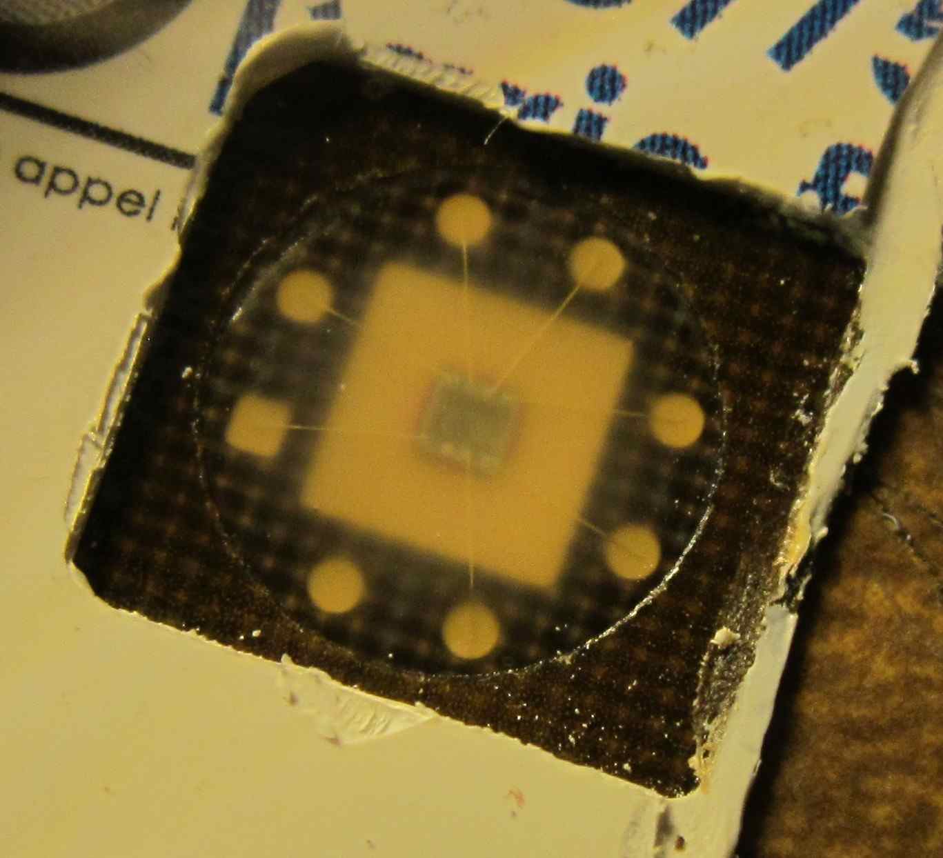 Die of smartcard