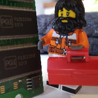 Lego with RAM chip